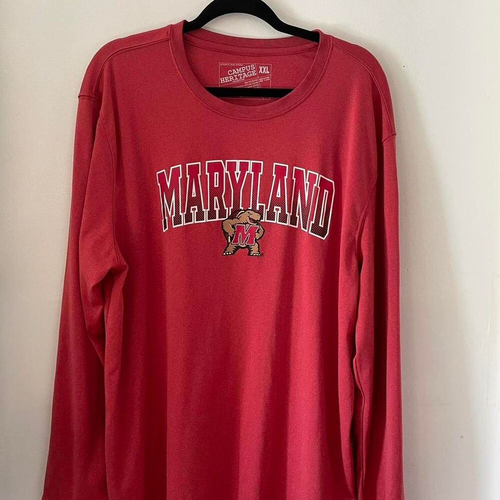 Campus Men's Red and Pink T-shirt